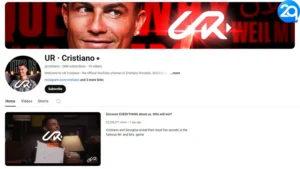 kenh youtube cua ronaldo